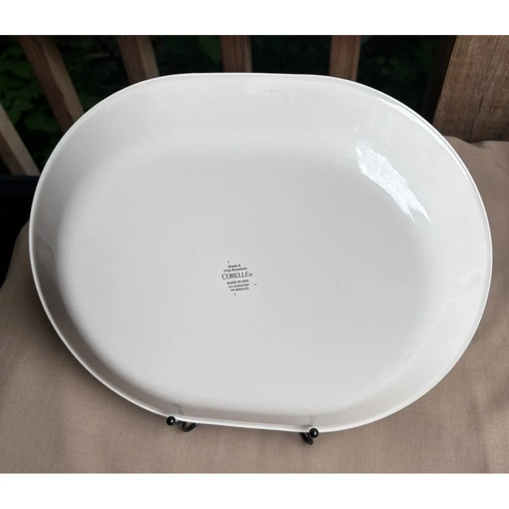 Vintage Corelle Sandstone Platter 12 ¼